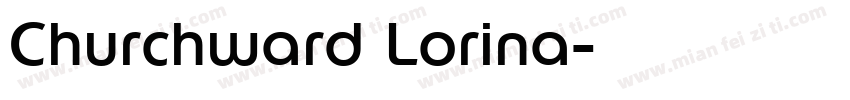 Churchward Lorina字体转换